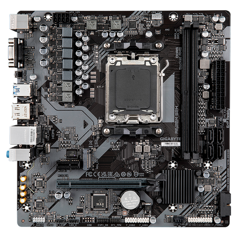 Placa Base GIGABYTE A620M S2H