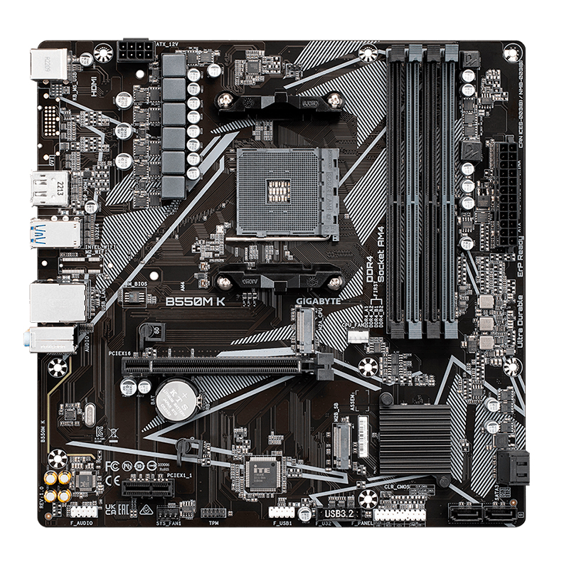 Placa Base GIGABYTE B550M K