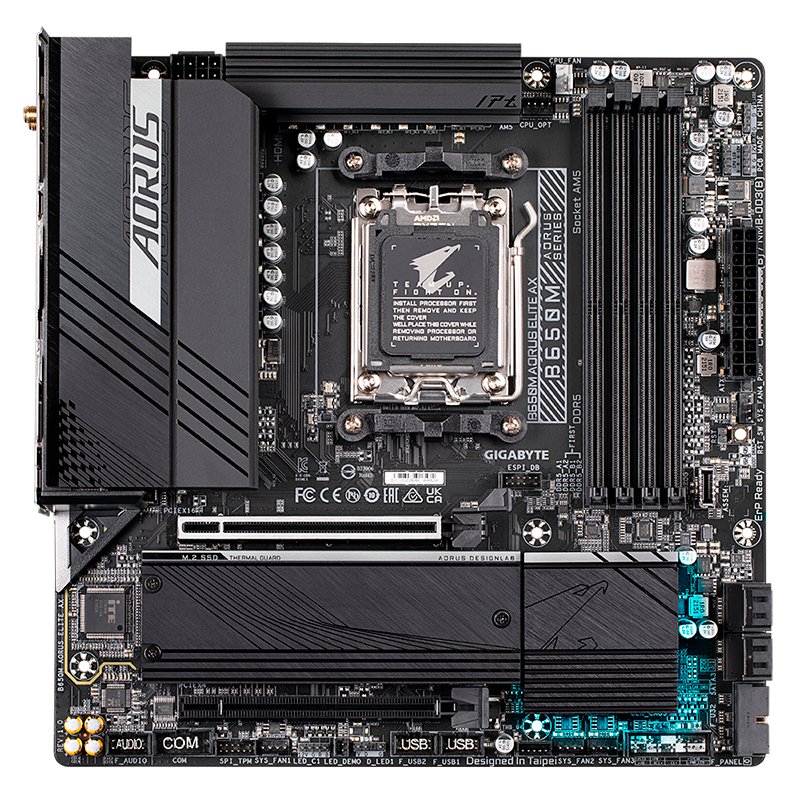 Placa Base GIGABYTE B650M AORUS ELITE AX