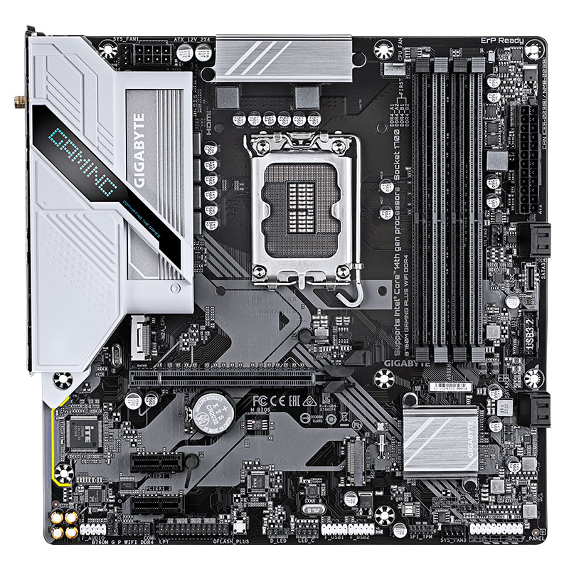 Placa Base GIGABYTE B760M GAMING PLUS WIFI DDR4