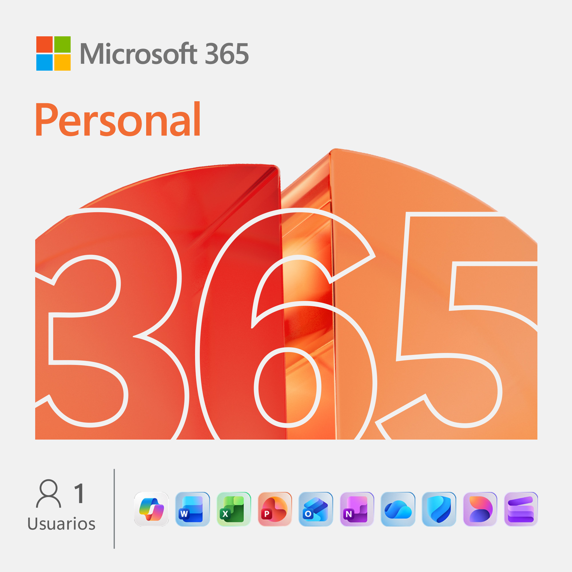 Suite de Oficina Microsoft 365 Personal