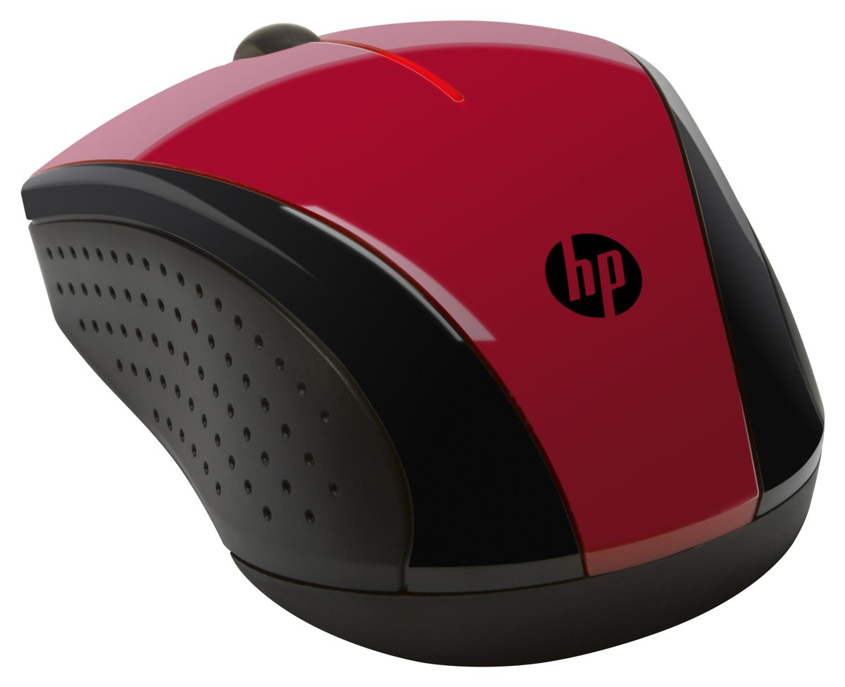 Mouse HP X3000 Rojo Diablo - Imagen 2